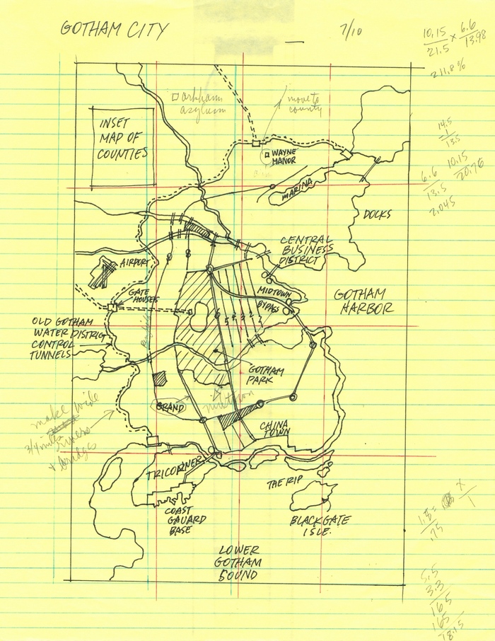 Gotham City Map