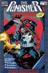 Marvel Comics The Punisher Armory 1 Cover Art by Jim Lee