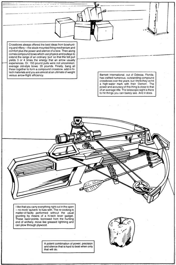 Crossbows - The Punisher Armory No. 2, June, 1991, Page 2
