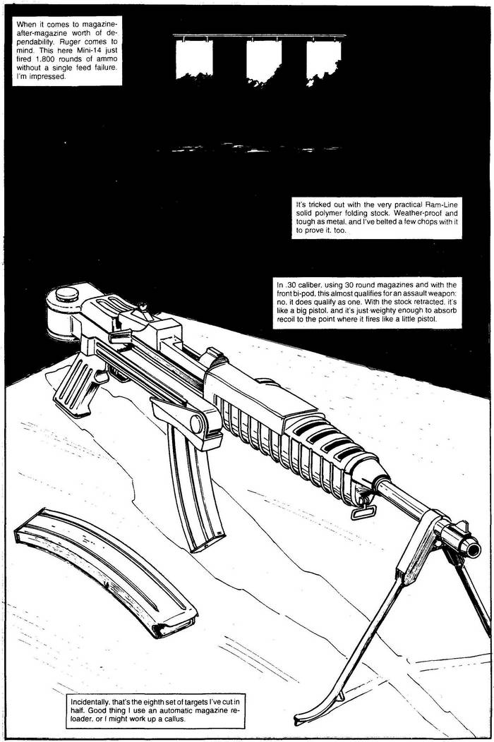 Ruger Mini-14 - The Punisher Armory No. 2, June, 1991, Page 6