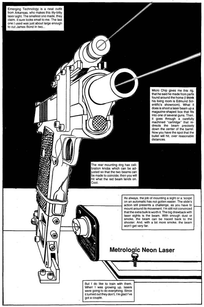 Laser Sight - The Punisher Armory No. 2, June, 1991, Page 14
