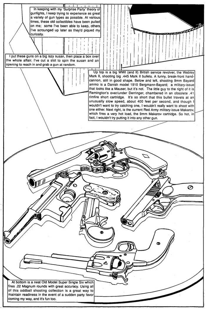 Variety of Guns - The Punisher Armory No. 2, June, 1991, Page 18