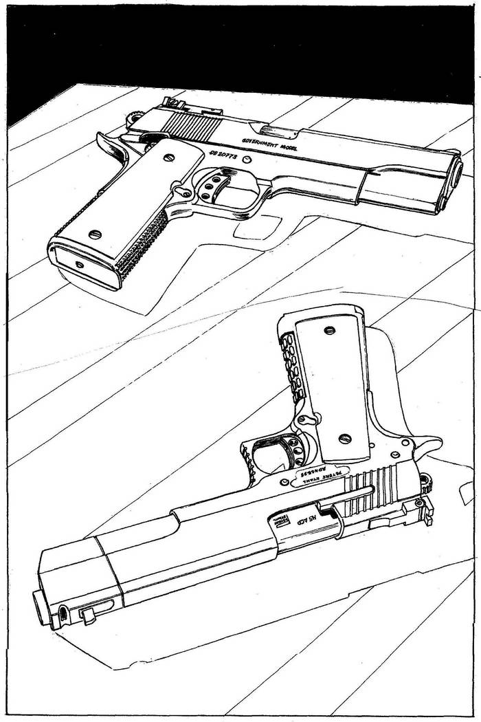Colt .45 - The Punisher Armory No. 2, June, 1991, Page 23
