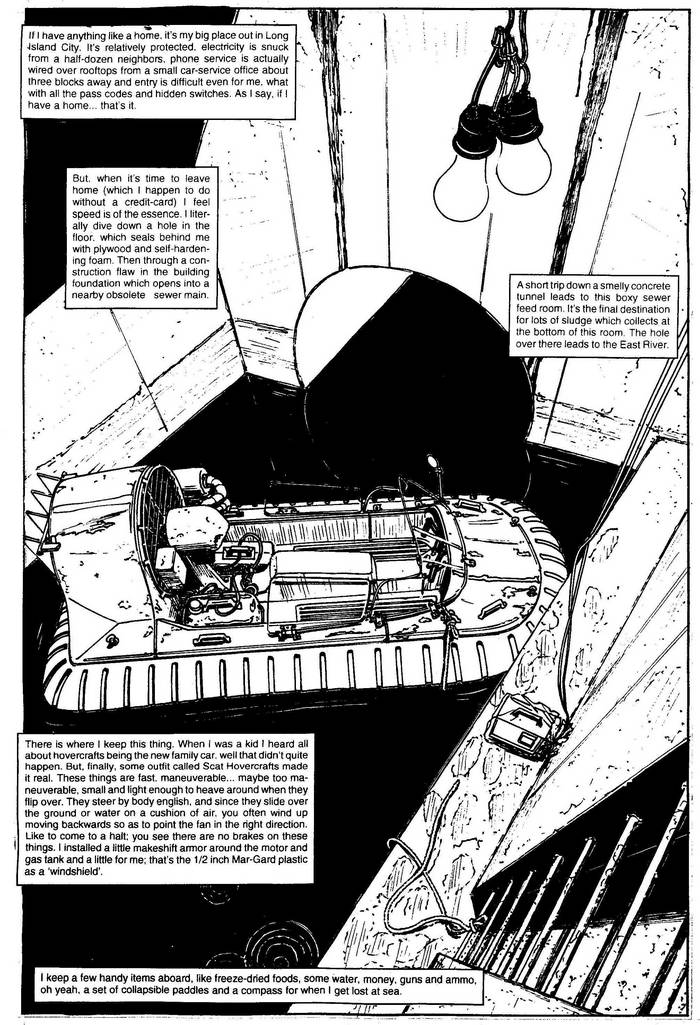 Scat Hovercraft - The Punisher Armory No. 2, June, 1991, Page 29