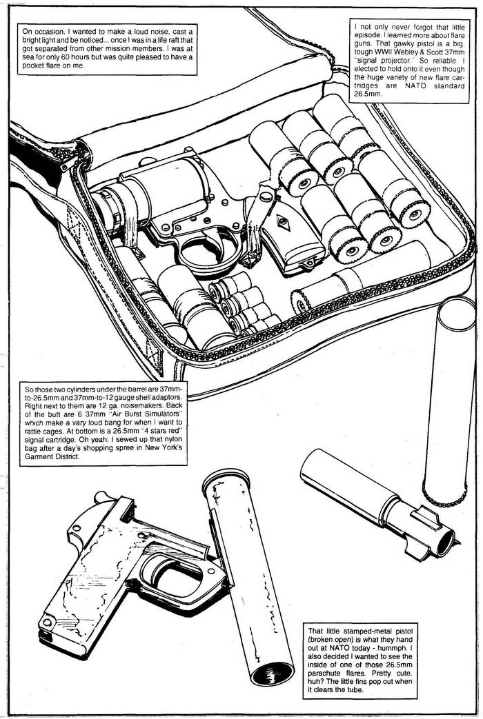 Flare Guns - The Punisher Armory No. 2, June, 1991, Page 31