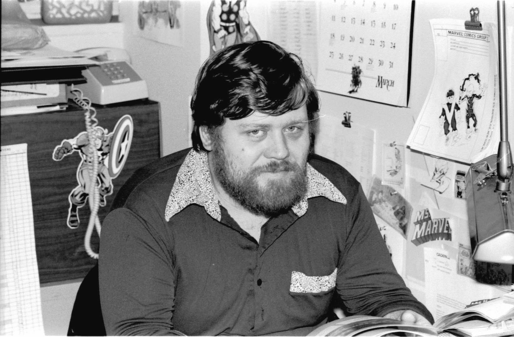 Dave Cockrum, penciler, inker. He was the on-staff art correction person. Truly one of the nicest guys in the business.