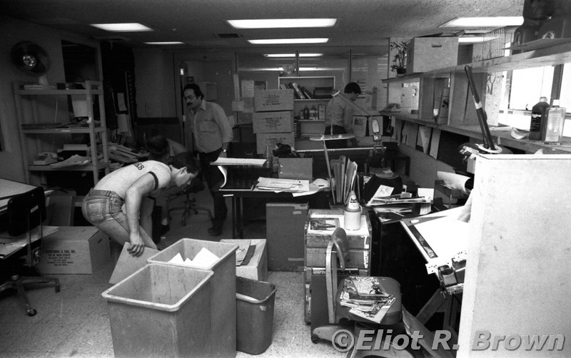 Later in the afternoon of Shap Day, which was also Marvel’s moving day from the “old” Bullpen to the “new.”