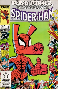Joe was the artist/creator of Peter Porker, in this oddball Star Comics border version.